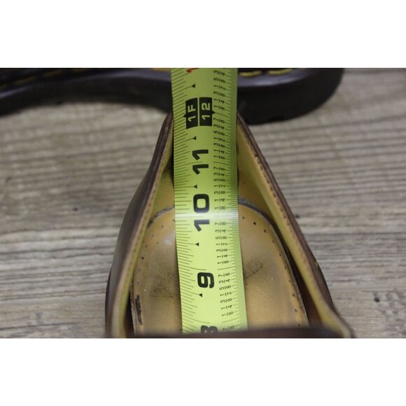 Dr. Martens 1461 Oxford Shoes Unisex Size 8‎ Vintage 3-Eye Crazy Horse Leather - Picture 8 of 16